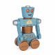 Robots à construire en bois Brico'kids, bricolage, construction, vintage, figurines pour enfant dès 3 ans JANOD