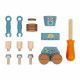 Robots à construire en bois Brico'kids, bricolage, construction, vintage, figurines pour enfant dès 3 ans JANOD