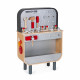 Etabli Reverso Brico'kids en bois, double-face, imitation bricolage, magnétique, descendeur, pour enfant dès 3 ans JANOD