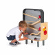 Etabli Reverso Brico'kids en bois, double-face, imitation bricolage, magnétique, descendeur, pour enfant dès 3 ans JANOD