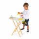 Table à repasser en bois, imitation ménage nettoyage, pour enfant à partir de 3 ans JANOD