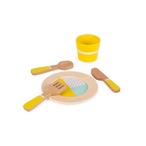 Service thé jouet - Accessoires dinette bois, enfant dès 2 ans Janod