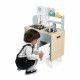 Cuisine Plume en bois, imitation dinette marchande, 5 accessoires, pour enfant dès 3 ans JANOD