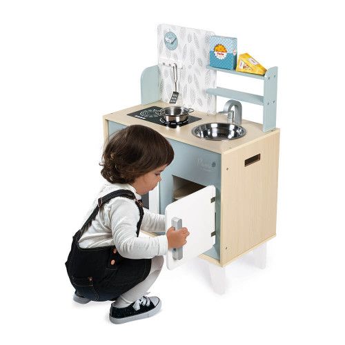 Cuisine Plume en bois Janod jeu d'imitation Dinette - enfant 3 ans