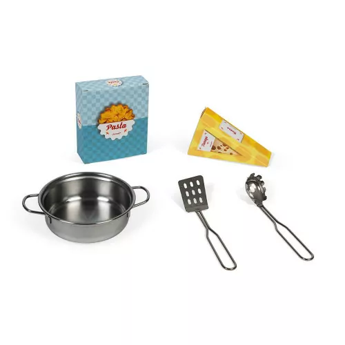 Set ustensile de cuisine dinette pour enfants en Inox - 6 accessoires de  cuisine