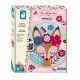 Kit Créatif Tambour en Feutrine et Broderie, loisir créatif, couture tricot, pour enfant dès 8 ans JANOD
