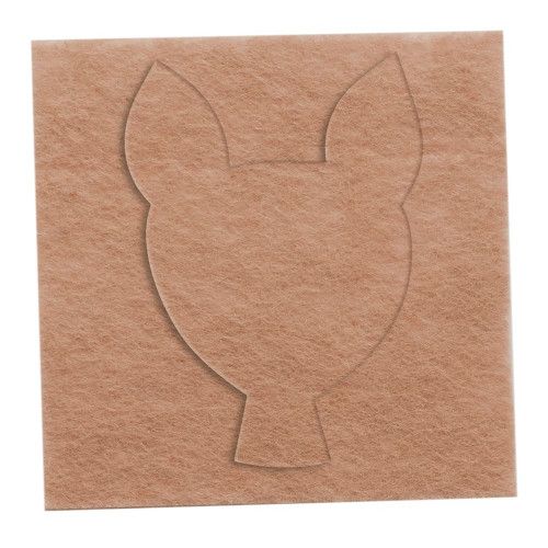 Kit Créatif Tambour en Feutrine et Broderie, loisir créatif, couture tricot, pour enfant dès 8 ans JANOD