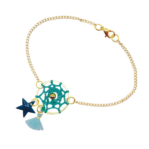 Kit Créatif 3 bijoux attrape-rêves à créer, loisir créatif, attrape reve fait main, pour enfant dès 8 ans JANOD