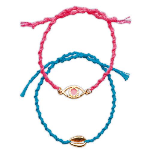 Kit Créatif 13 bracelet de l'amitié à créer, loisir créatif, bracelet créatif, pour enfant dès 8 ans JANOD