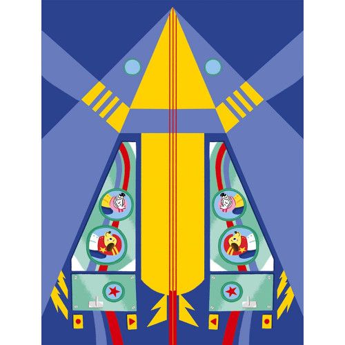 Kit créatif avions en papier, loisir créatif, activité manuelle,  pour enfant dès 6 ans JANOD