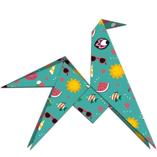 Kit créatif origamis animaux, loisir créatif, jeux d'origami, pour enfant dès 8 ans JANOD
