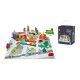 Kubix 60 blocs et puzzle carton ville en bois, jeu de construction, jeu 2-en-1, pour enfant dès 3 ans JANOD