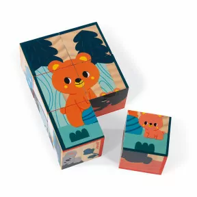 Puzzle tenons en bois Les animaux marins - Partenariat WWF® Janod : King  Jouet, Puzzle bébé / enfant Janod - Puzzles