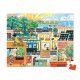 Puzzle ville verte 100 pièces partenariat WWF, carton FSC, made in France, développe la motricité fine, concentration, manipulat