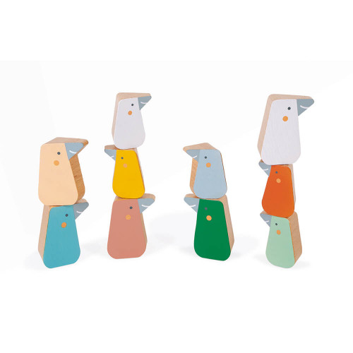 Buffalo jeu d'équilibre en bois, jeu d'adresse, jeu en famille, pour enfant dès 3 ans JANOD