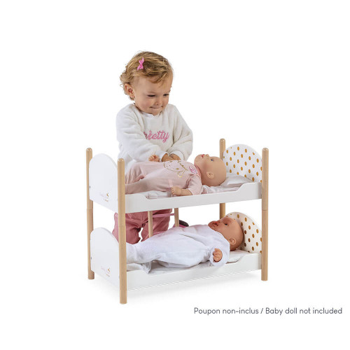 Lit Superpose Poupee Pour Enfant Mobilier Poupon En Bois Janod Lit Superpose Poupee Pour Enfant Mobilier Poupon En Bois Janod