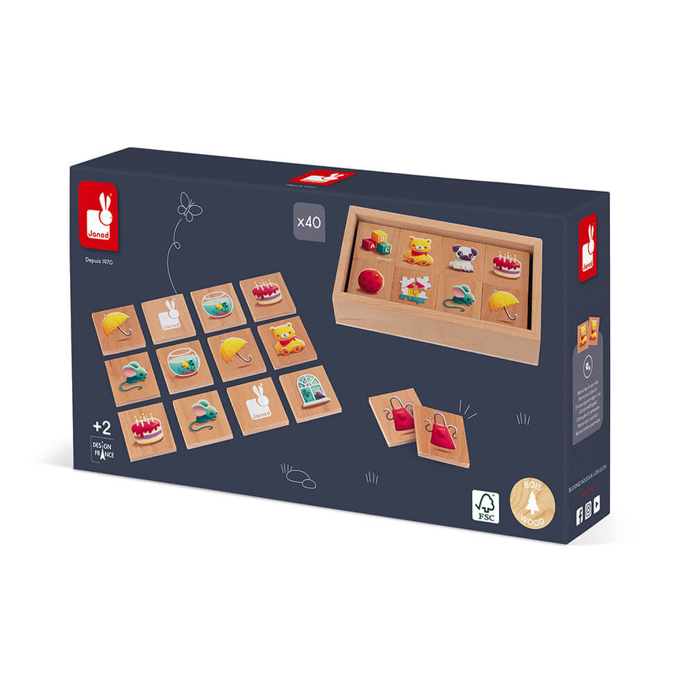 Mém'oeuf sounds memory Vilac 2418 - Memory game - wooden