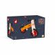 Draisienne Little Bikloon en bois, orange et rouge, équilibre et motricité, plein air, pour enfant dès 2 ans JANOD