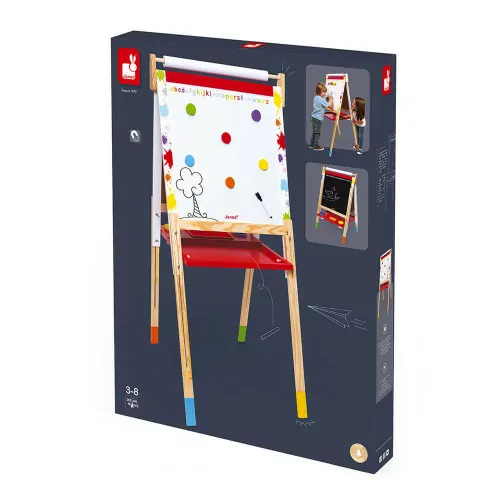 Tableau enfant pliable bois - Tableau magnétique & réglable splash