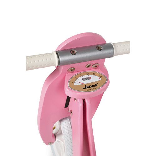 Draisienne Scooter Rose Mademoiselle en bois, vintage, équilibre motricité, pour enfant dès 2 ans JANOD