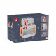 Etabli Reverso Brico'kids en bois, double-face, imitation bricolage, magnétique, descendeur, pour enfant dès 3 ans JANOD