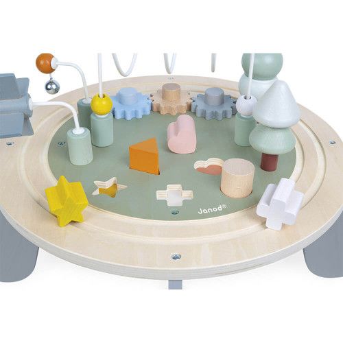 JANOD SWEET COCOON ACTIVITY TABLE PÄDAGOGISCHES SPIELZEUG SPIELZEUGE MULTICOLOR 