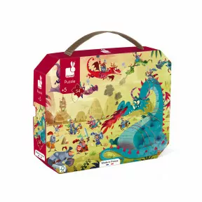 Valise Puzzle 100P Le monde sous-marin jeux 