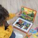 Magnéti'book Dinosaures, 40 magnets, magnétique, aimants, éducatif pour enfant à partir de 3 ans JANOD