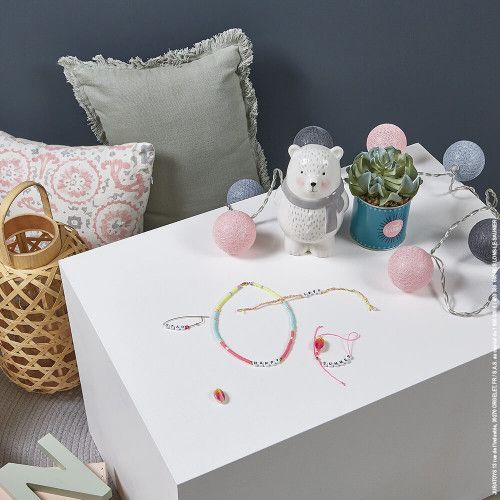 Activités manuelles pour enfant - Kit création bijoux avec lettres