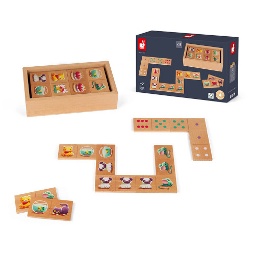 Jeu de Dominos - Dominos 1ers Mots (bois)