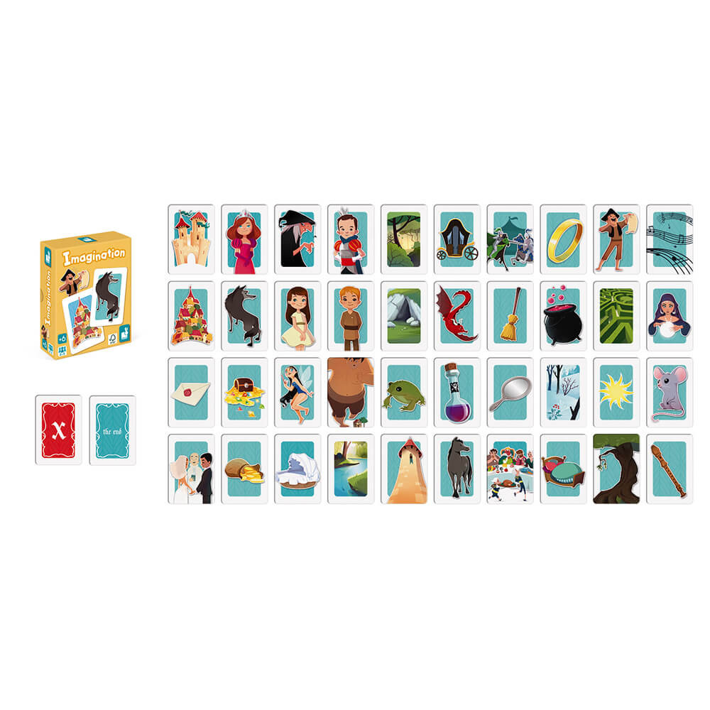 Memory Game Imagination Memory & matching games Janod J02753