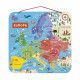 Carte d'Europe Magnétique Allemand (bois)