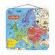 Carte d'Europe Magnétique Allemand (bois)