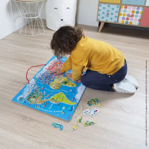 PUZZLE MONDE MAGNETIQUE – Vivishop Lausanne