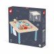 Table d'activités évolutive en bois, plateau double face, jeux d'éveil, pieds réglables, pour enfant dès 18 mois JANOD