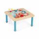 Table d'activités évolutive en bois, plateau double face, jeux d'éveil, pieds réglables, pour enfant dès 18 mois JANOD