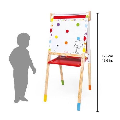 Tableau Réglable Splash en bois 22 accessoires enfant à partir de 3 ans