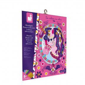 Pochette gommettes autocollantes roses Sycomore Fille Activité bricolage  arts en crafts creative activities