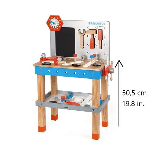 Etabli en bois - Etabli de bricolage jouet pour enfant - Janod