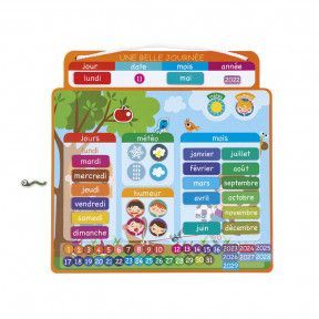 Magnetic Calendar a Beautiful Day (French Version) - In French Only