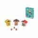 Jeu d'Adresse - Piggy Story (bois et carton)