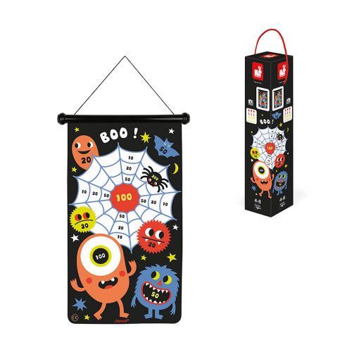 - - Monster Janod : Geschicklichkeitsspiel Janod Geschicklichkeitsspiel Dartspiel J02076 Magnetisches -