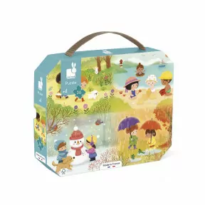 Puzzle France magnétique 36x36 cm 7-12 ans : Jeux et jouets pour enfants  JANOD maison - botanic®