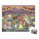 Puzzle Princesses 36 pièces en carton FSC et encres végétales made in France pour enfant Janod