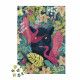 Puzzle en carton FSC, 500 pièces, pour enfant dès 8 ans et adulte, thème panthère jungle, JANOD