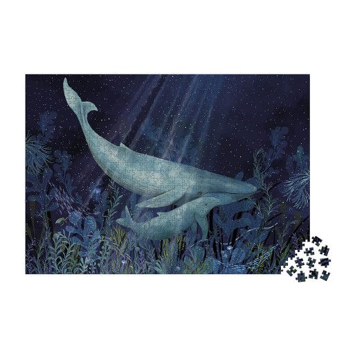 Puzzle Whales In The Deep - 1000 pieces