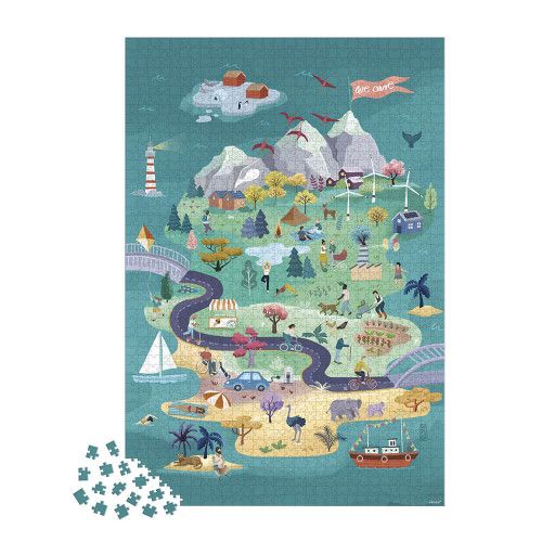 Puzzle adulte - Puzzle 1500 pièces adulte enfant 8 ans paysage JANOD