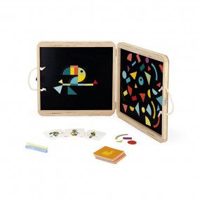 ToonTechnology Jouets en Bois Jeu de p¿ºche Magnetique, Jouet Enfant  Montessori 2 en 1