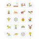 Puzzle magnétique géométrique pour enfant dès 3 ans, 142 accessoires, mallette aimantée, JANOD