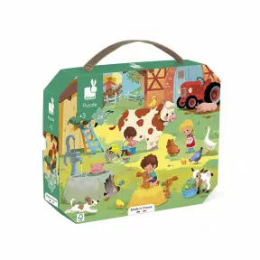 Puzzle bébé en bois Océan (18 mois-3 ans) Janod - Dröm Design